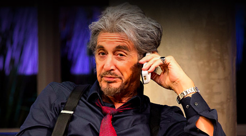 Al Pacino, que na peça de David Mamet pagou propina e está às voltas com a FCPA. (Foto: Divulgação)